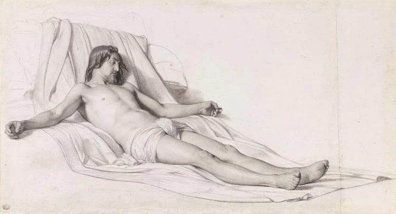 Studio per il Cristo morto